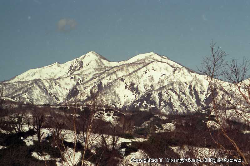 おぼこ岳　ユーラップ連峰