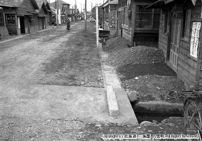 昭和36年　末広町側溝