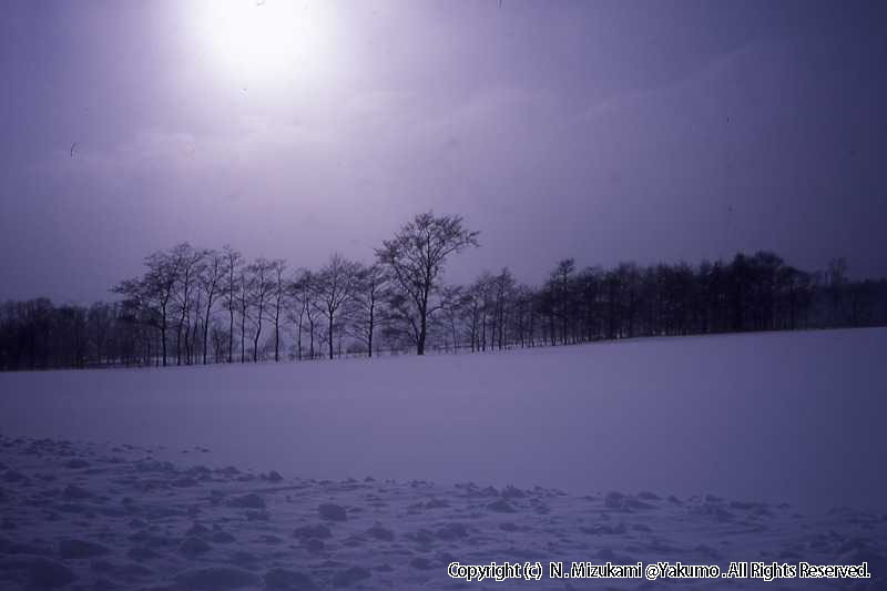 八雲・風景（冬）