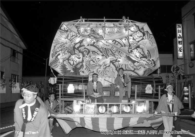 年不明　八雲神社祭り・山車行列