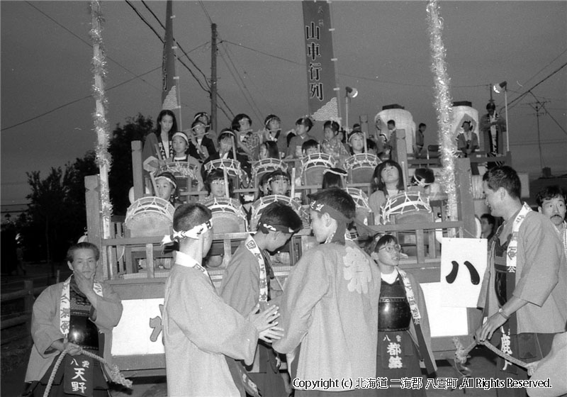 年不明　八雲神社祭り・山車行列