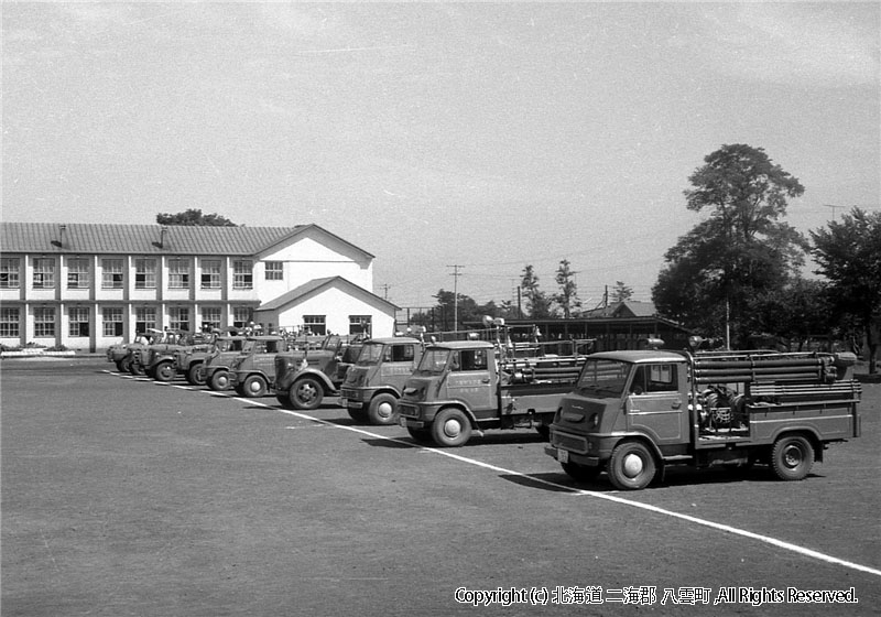 昭和41年　消防訓練大会