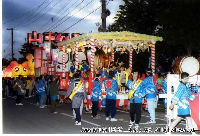 H13.06.21～22 第19回八雲山車行列