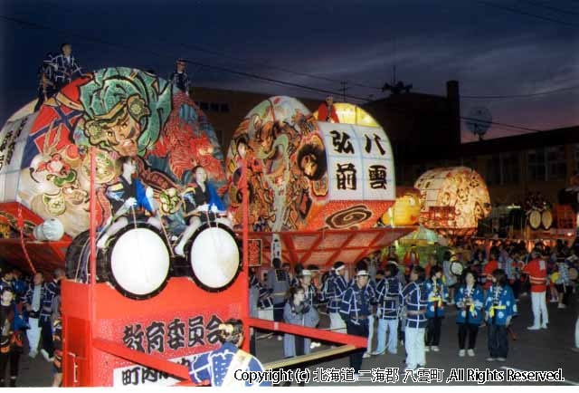 H13.06.21～22 第19回八雲山車行列