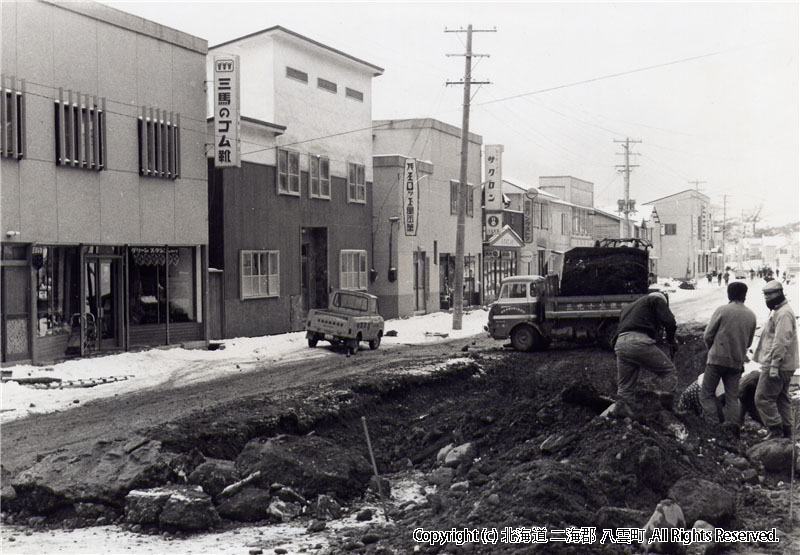 昭和38年頃　雲石地区国道改良