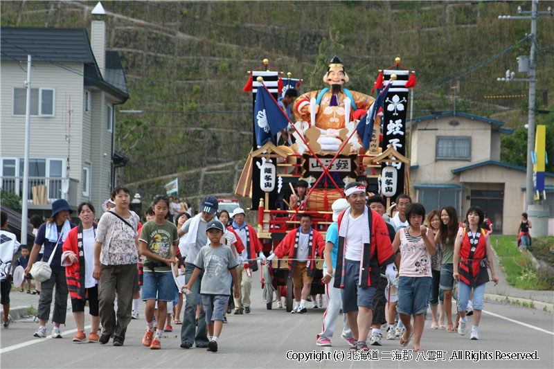 H18.08.14~　根崎神社例大祭