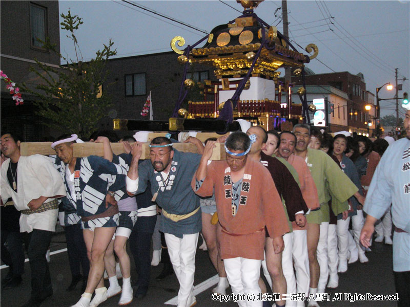 H16.06.21 八雲例大祭（歩行者天国） 