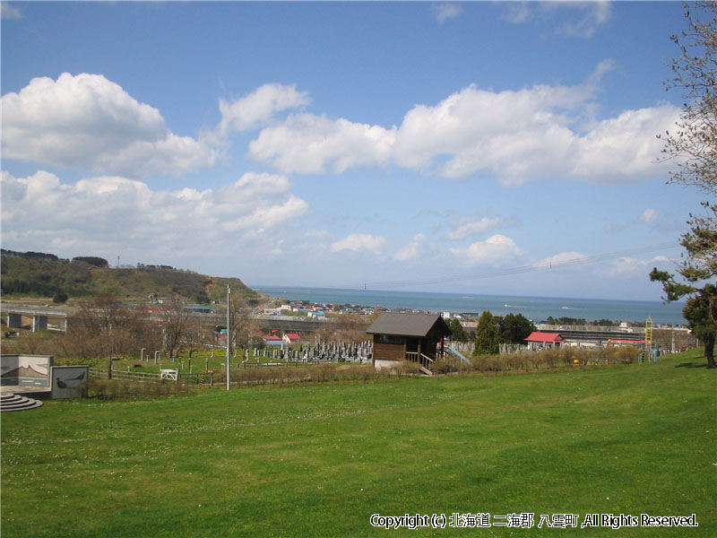 H16.05.07　落部公園から市街地