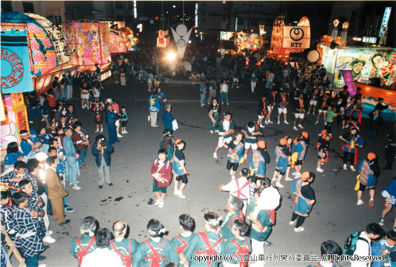 1994年　第12回　八雲山車行列