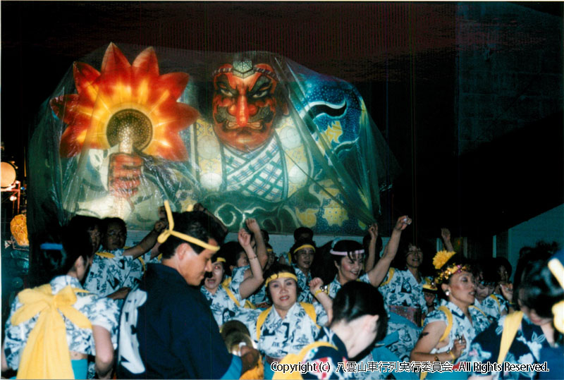 1997年　第15回　八雲山車行列