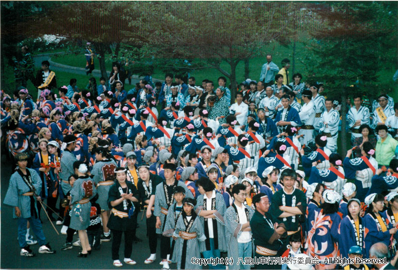 1997年　第15回　八雲山車行列