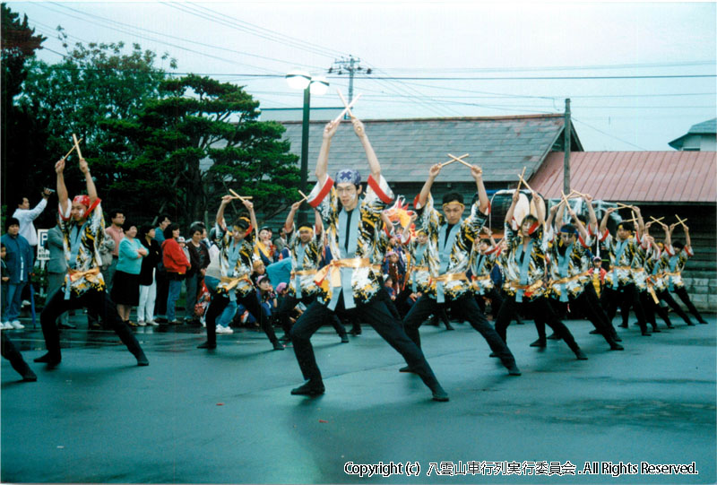 1997年　第15回　八雲山車行列