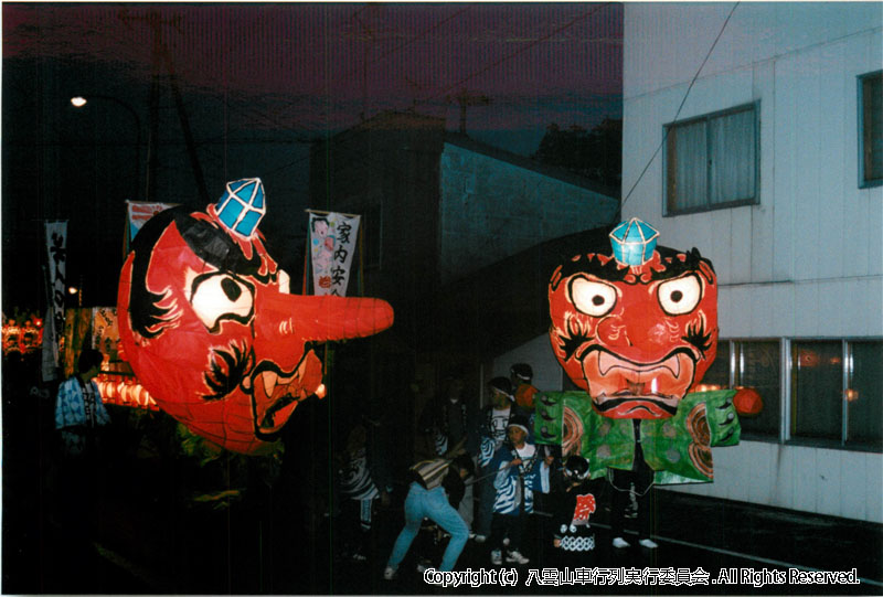 1997年　第15回　八雲山車行列