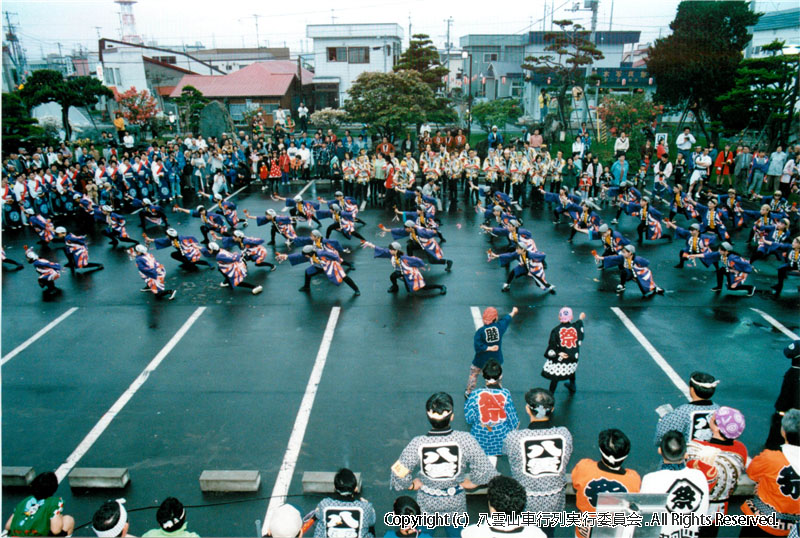 1997年　第15回　八雲山車行列