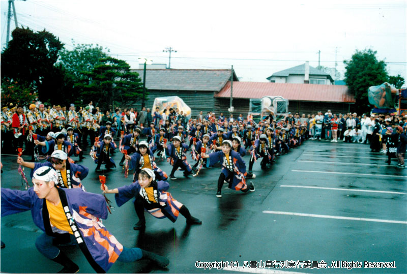 1997年　第15回　八雲山車行列