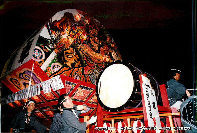 1999年　第17回　八雲山車行列