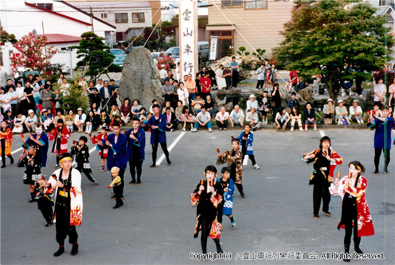 2000年　第18回　八雲山車行列