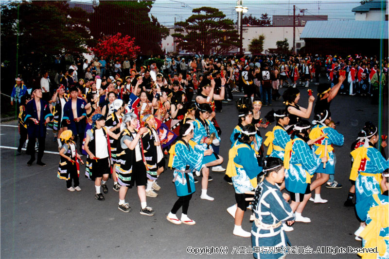 2000年　第18回　八雲山車行列