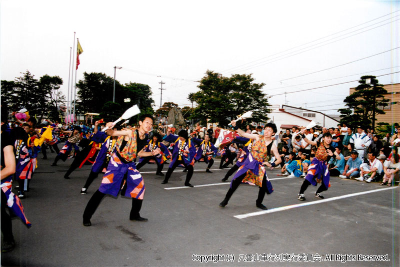 2000年　第18回　八雲山車行列