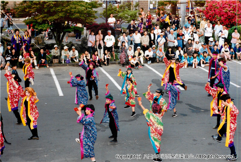 2000年　第18回　八雲山車行列