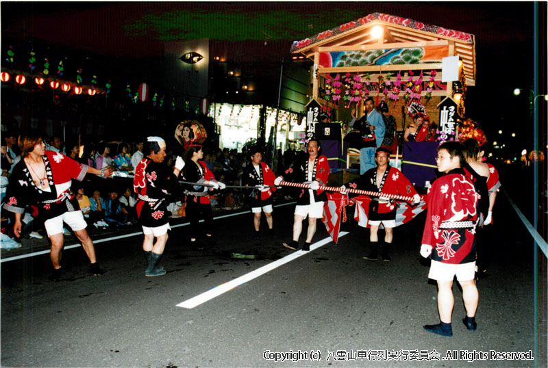 2000年　第18回　八雲山車行列