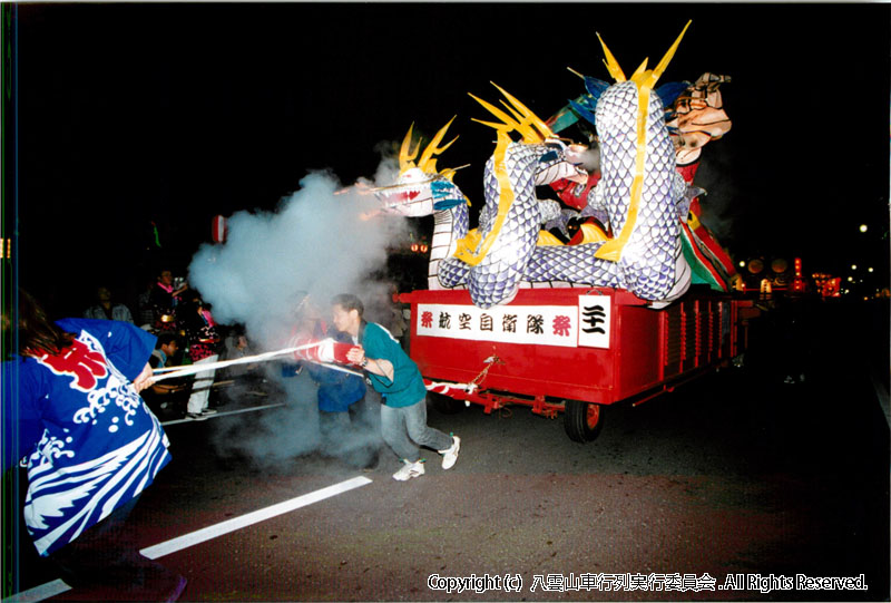 2000年　第18回　八雲山車行列