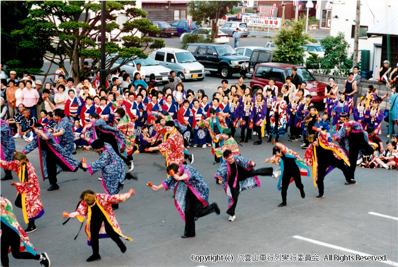 2000年　第18回　八雲山車行列