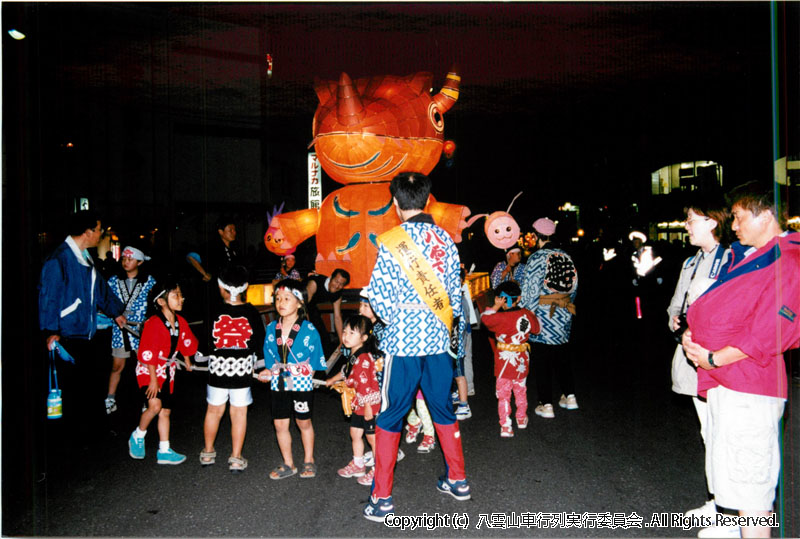 2000年　第18回　八雲山車行列
