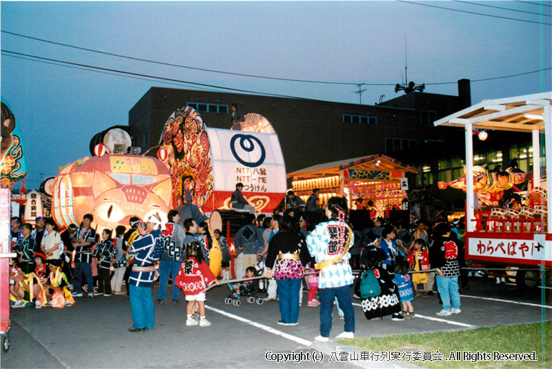 2000年　第18回　八雲山車行列