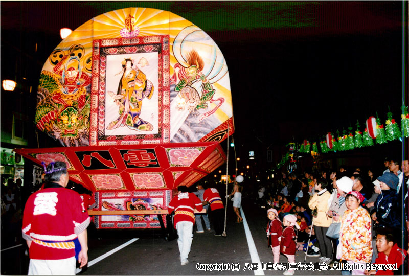 2001年　第19回　八雲山車行列