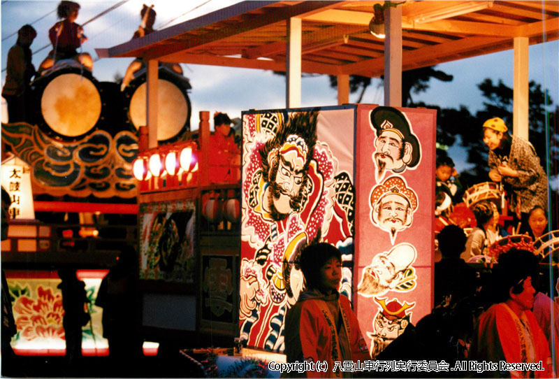 2001年　第19回　八雲山車行列