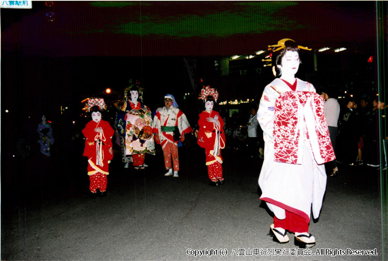 2001年　第19回　八雲山車行列
