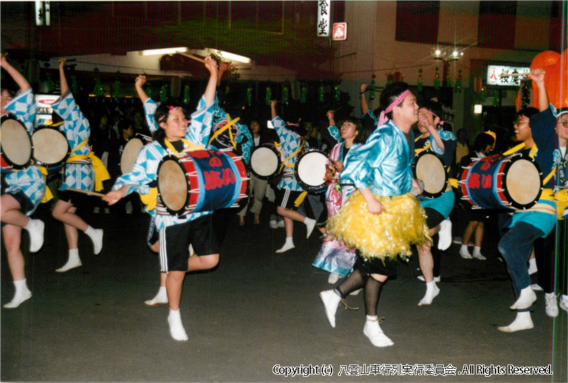 2001年　第19回　八雲山車行列