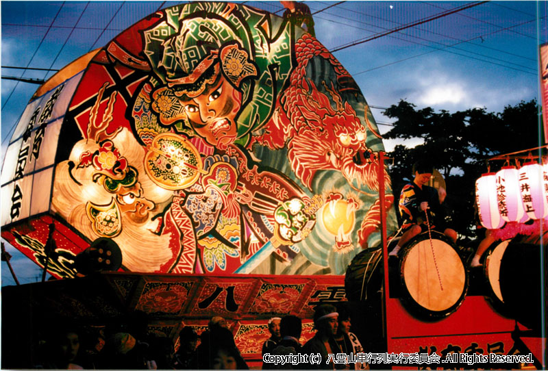 2001年　第19回　八雲山車行列