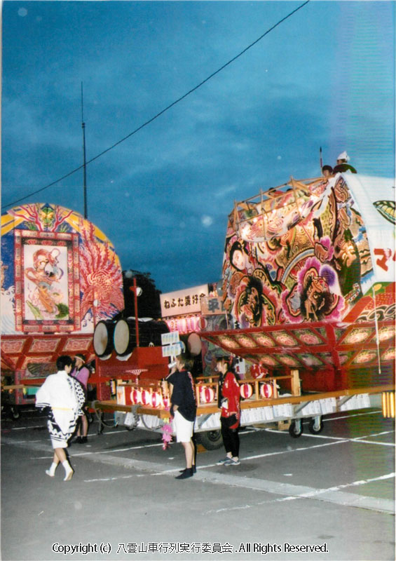 2002年　第20回　八雲山車行列