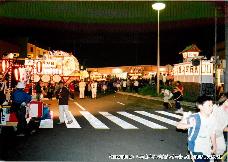 2003年　第21回　八雲山車行列