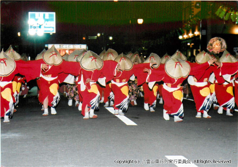 2003年　第21回　八雲山車行列