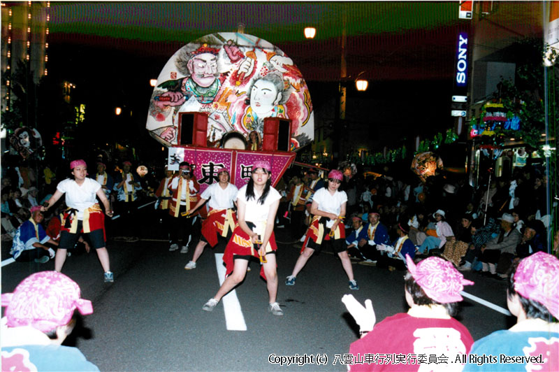 2004年　第22回　八雲山車行列