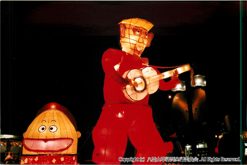 2004年　第22回　八雲山車行列