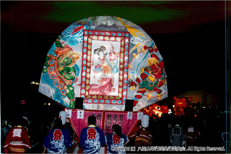 2004年　第22回　八雲山車行列