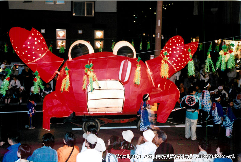 2004年　第22回　八雲山車行列