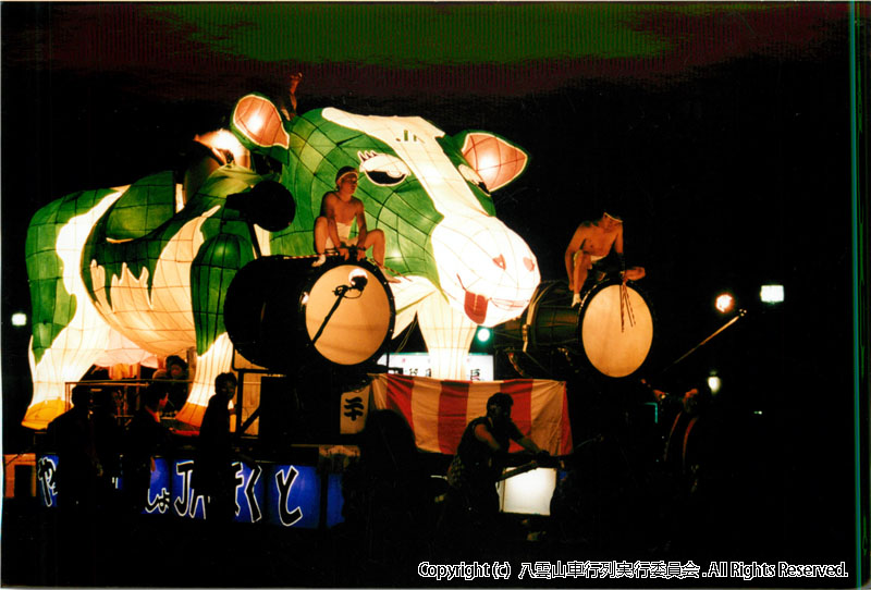 2004年　第22回　八雲山車行列