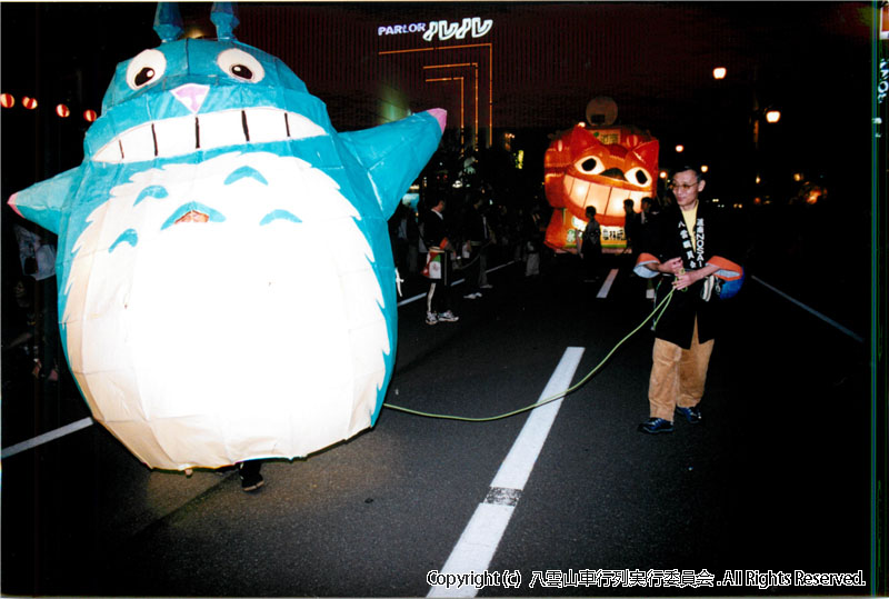 2004年　第22回　八雲山車行列