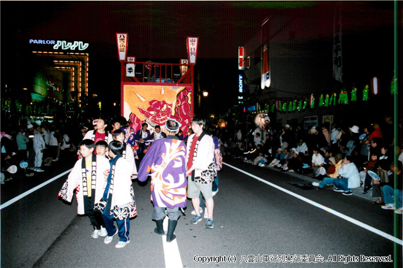 2004年　第22回　八雲山車行列