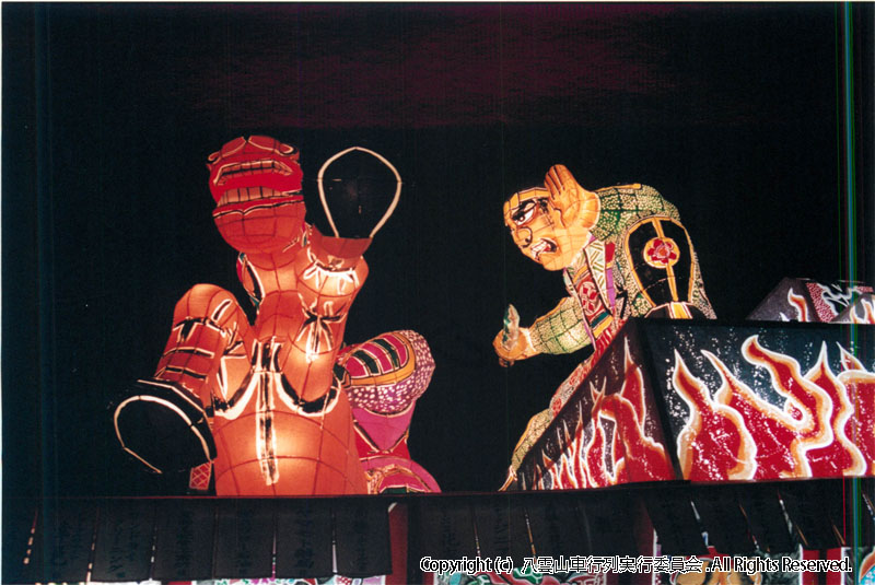 2005年　第23回　八雲山車行列