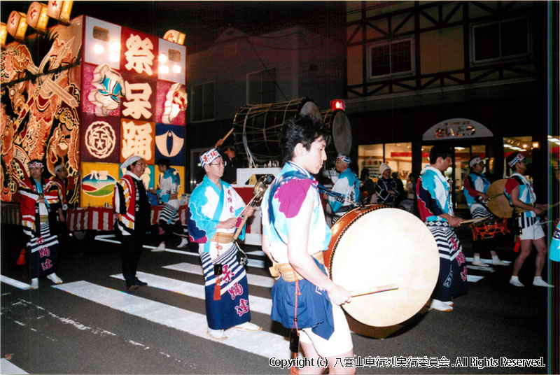 2005年　第23回　八雲山車行列