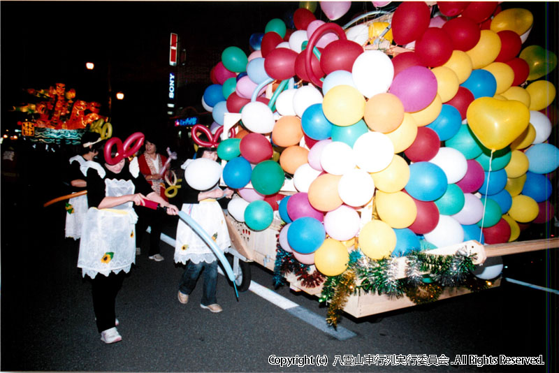 2006年　第24回　八雲山車行列