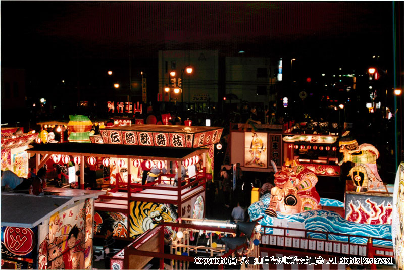 2006年　第24回　八雲山車行列