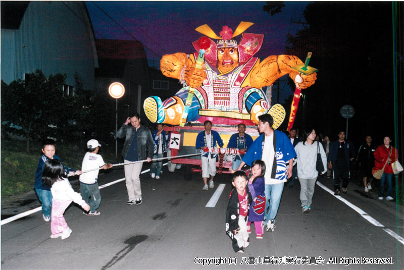 2006年　第24回　八雲山車行列