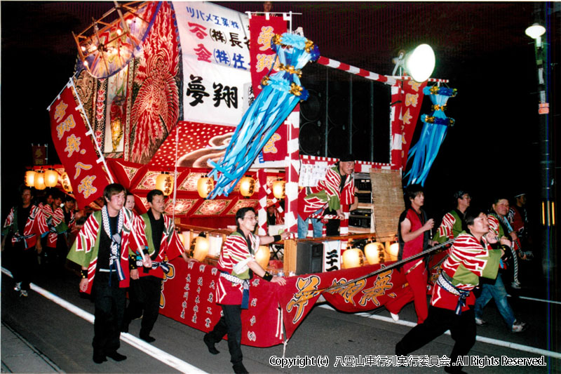 2006年　第24回　八雲山車行列